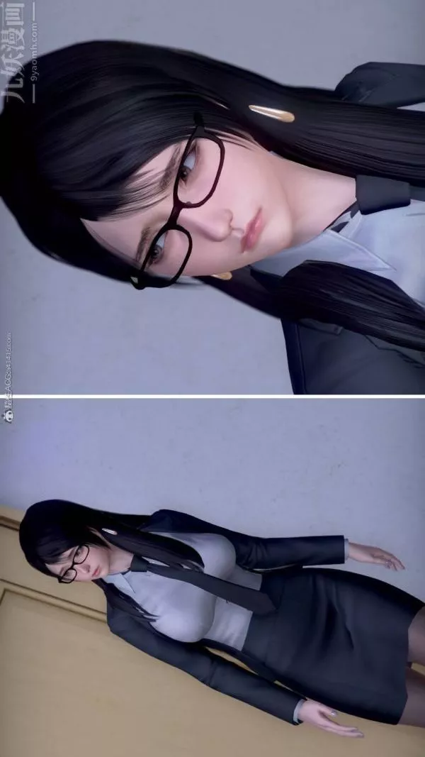 [3D]被學生威脅的絲襪老師李若雪第03話