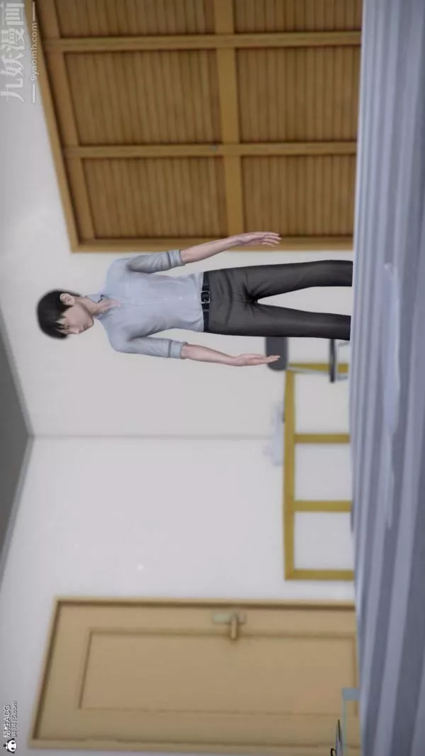 [3D]被學生威脅的絲襪老師李若雪第09話