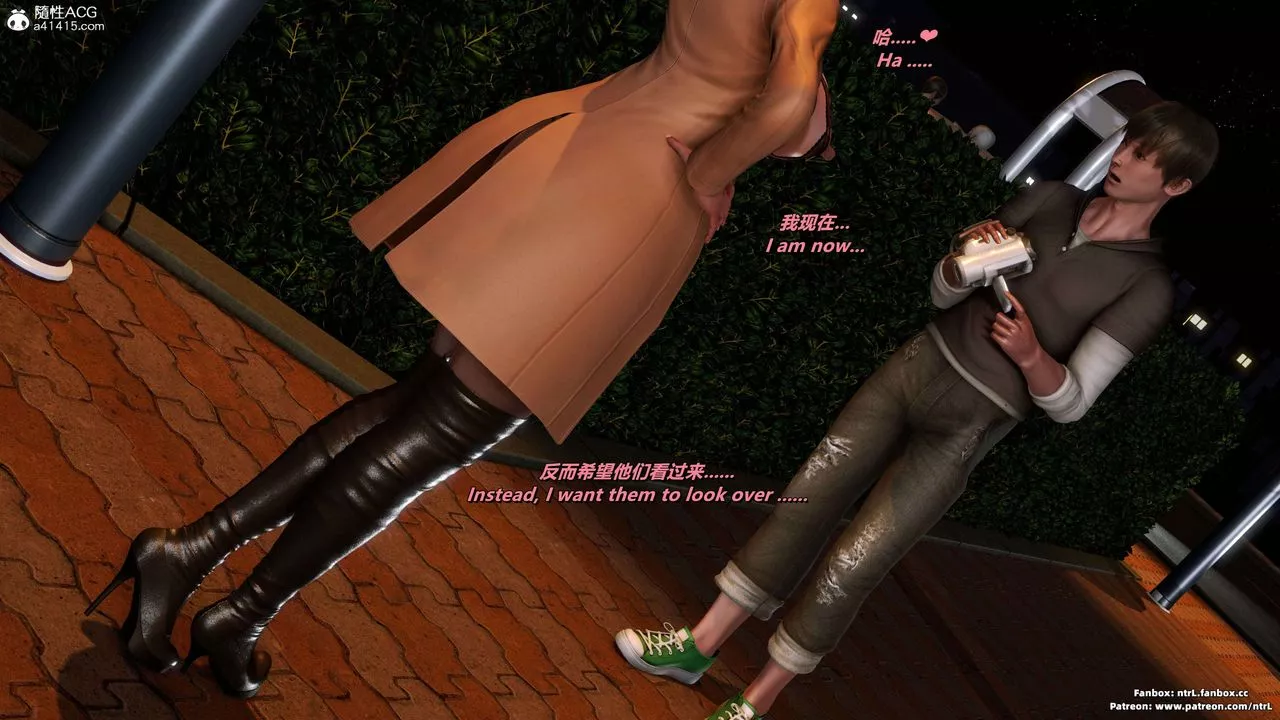 我的淫乱妻子-奥莉Ollie[3D]-第04章【第03话】 - 图片 21