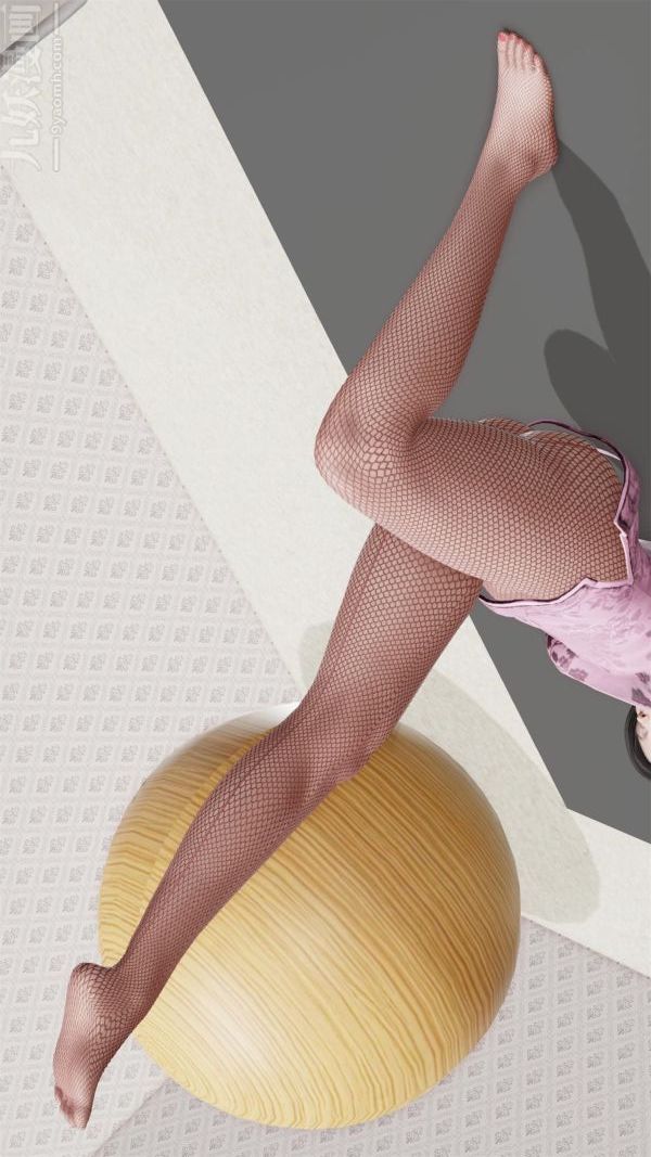 [3D]做韻律操的媽媽第06話