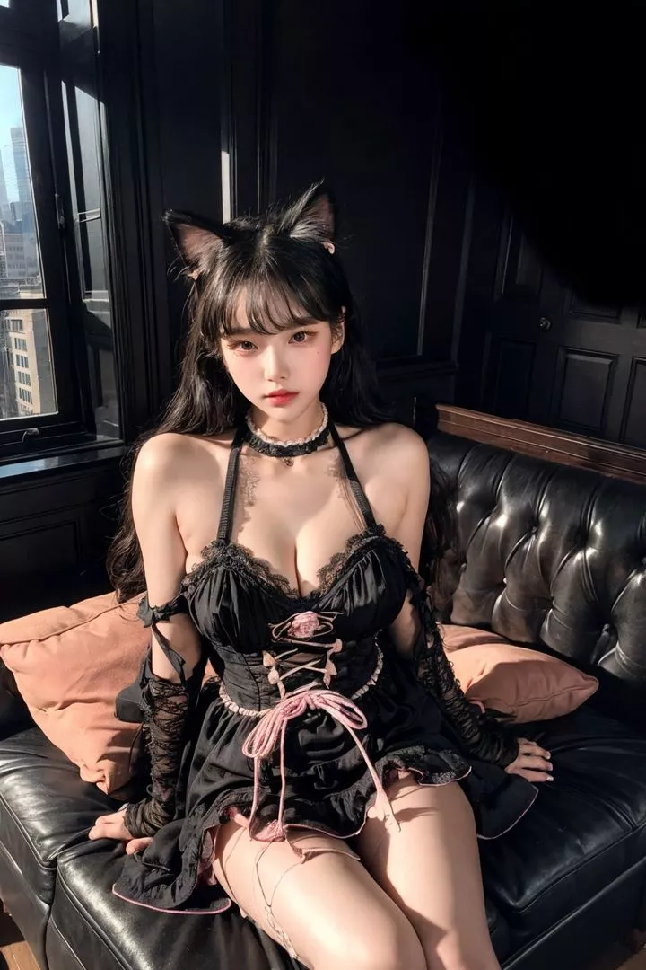 [AI绘画]BenBen_巨乳.黑丝.露出-第06话 - 图片 23