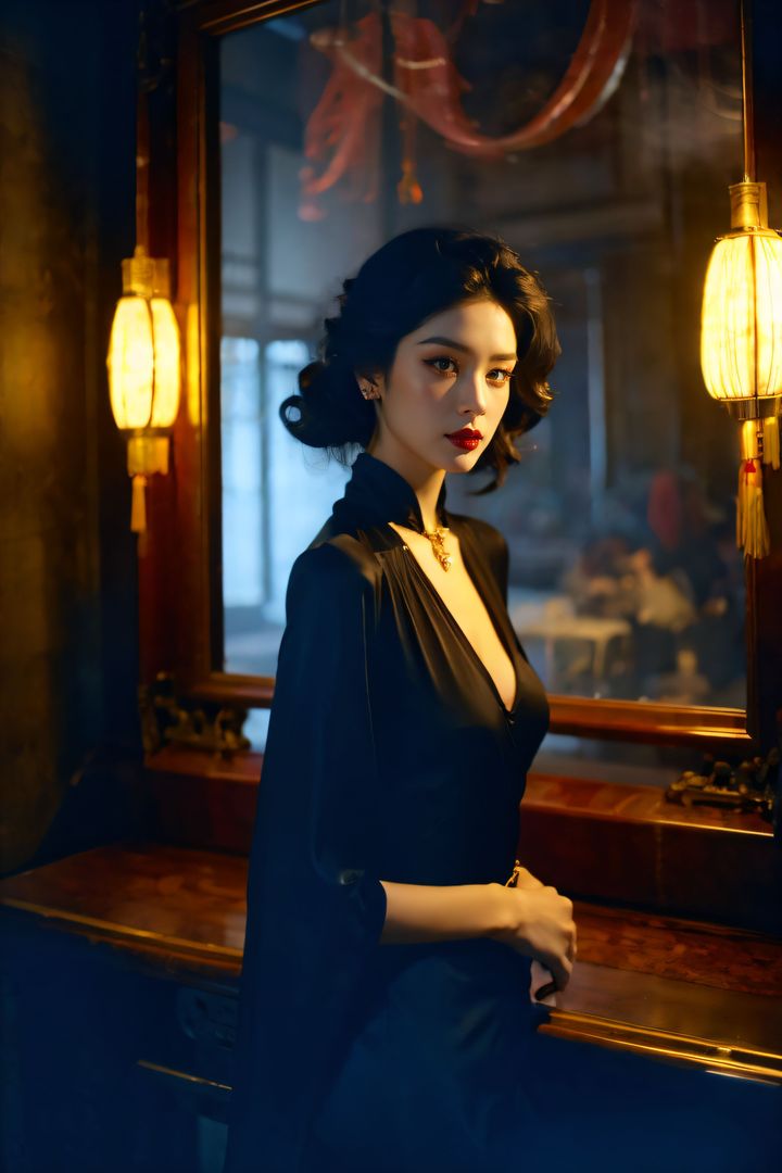 [AI绘画]极品身材_巨乳.黑丝第10话