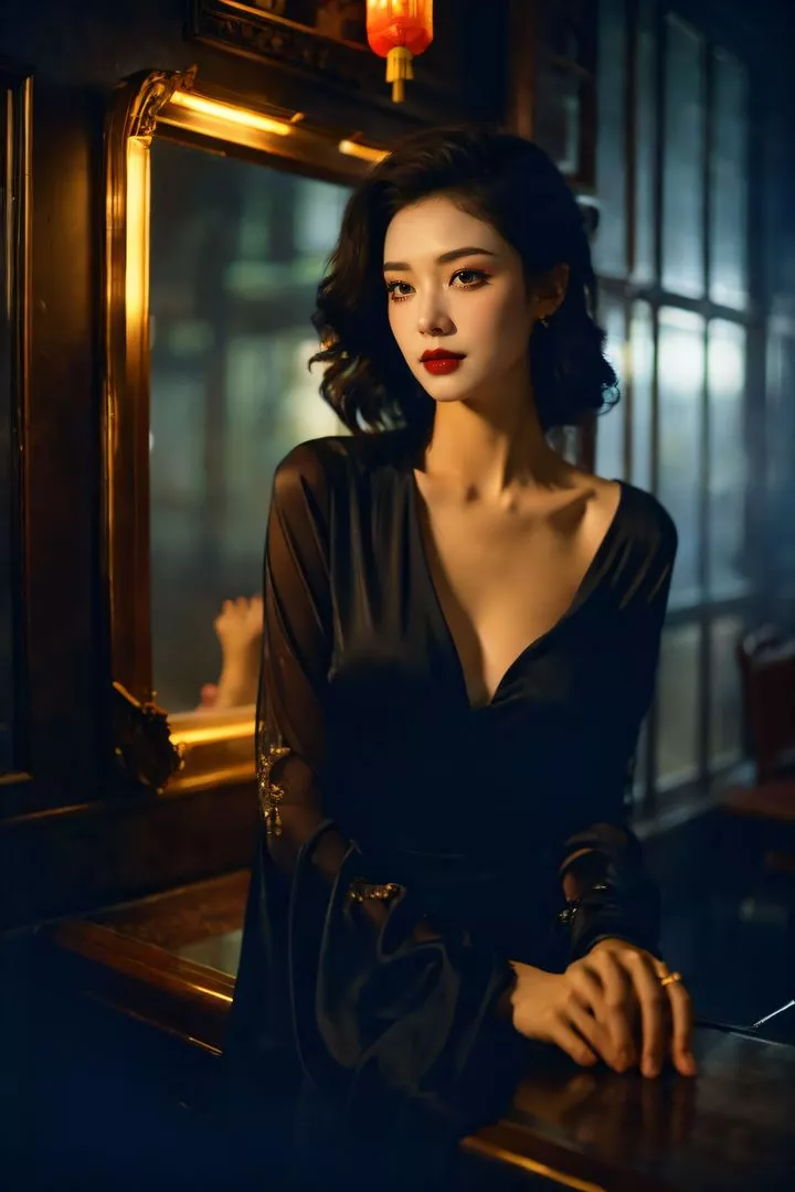 [AI绘画]极品身材_巨乳.黑丝-第10话 - 图片 115