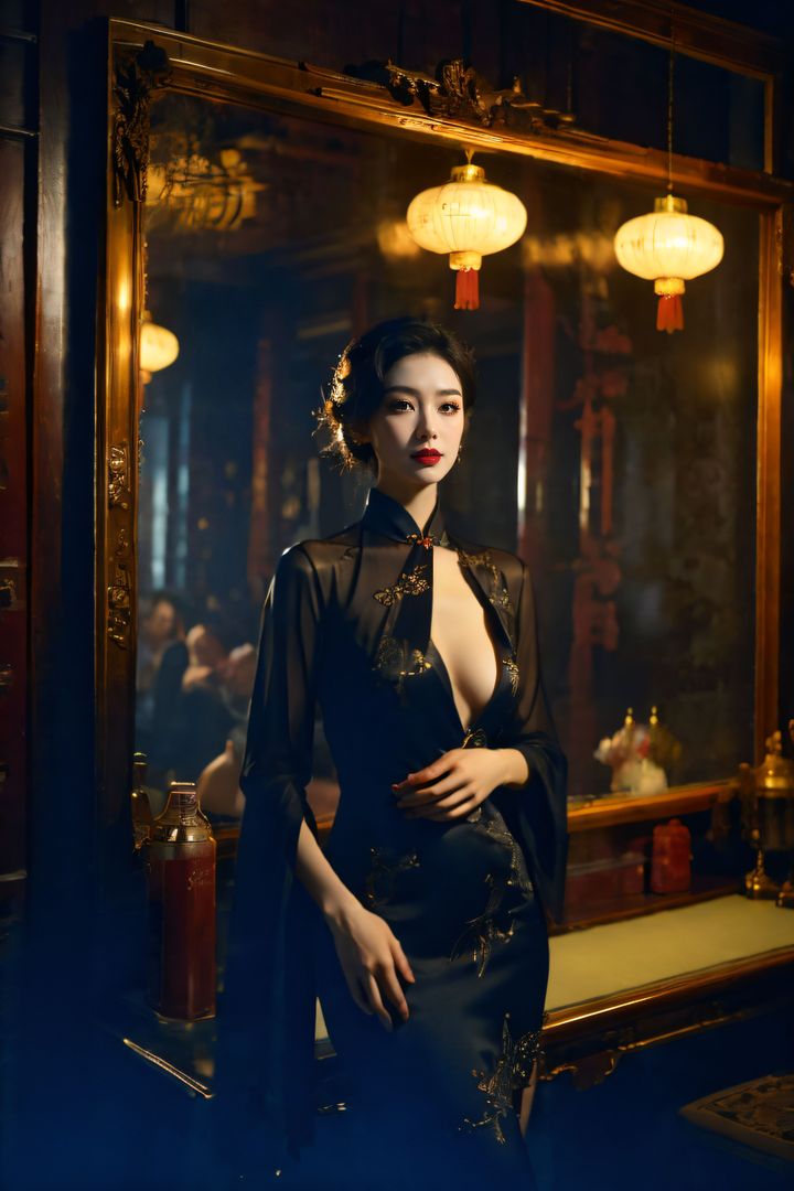 [AI绘画]极品身材_巨乳.黑丝第10话