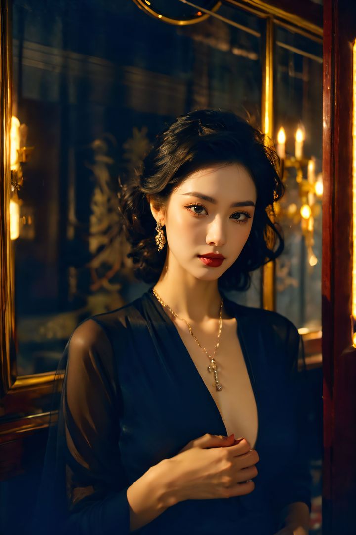 [AI绘画]极品身材_巨乳.黑丝第10话