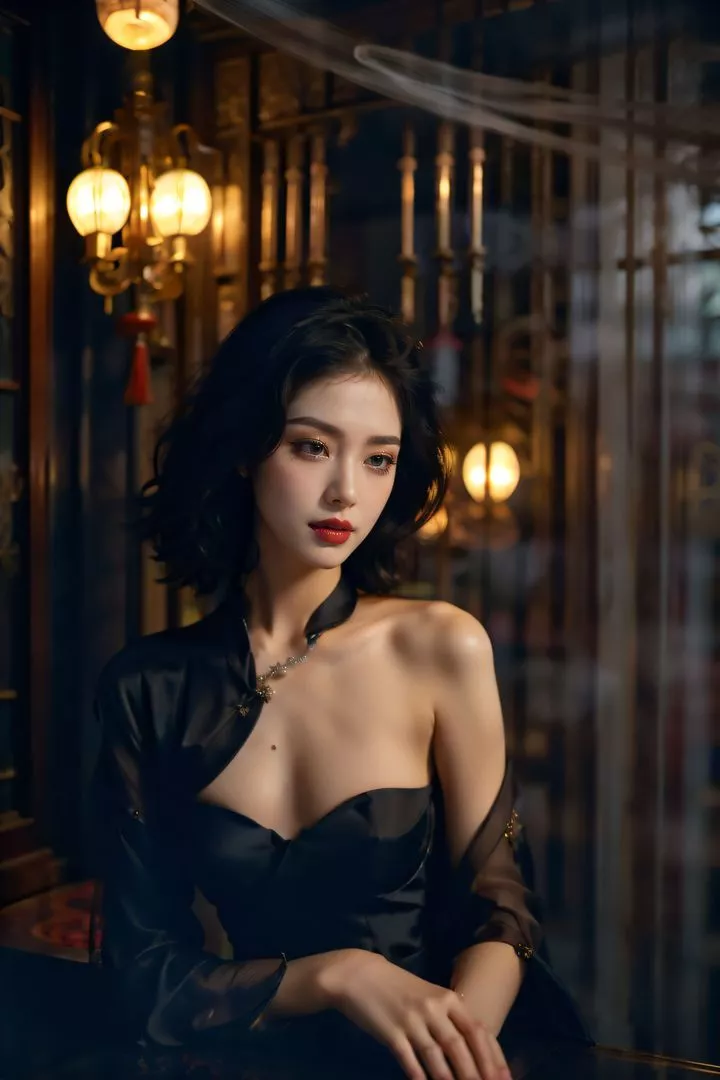 [AI绘画]极品身材_巨乳.黑丝-第11话-最终话 - 图片 18