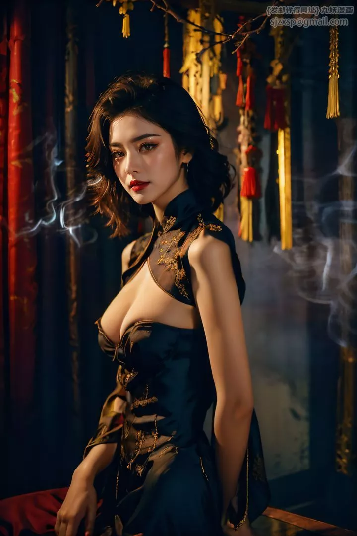 [AI绘画]极品身材_巨乳.黑丝-第11话-最终话 - 图片 41