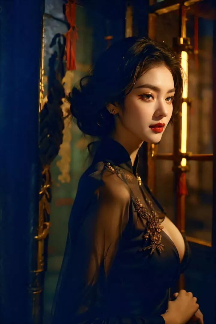 [AI绘画]极品身材_巨乳.黑丝-第11话-最终话 - 图片 57