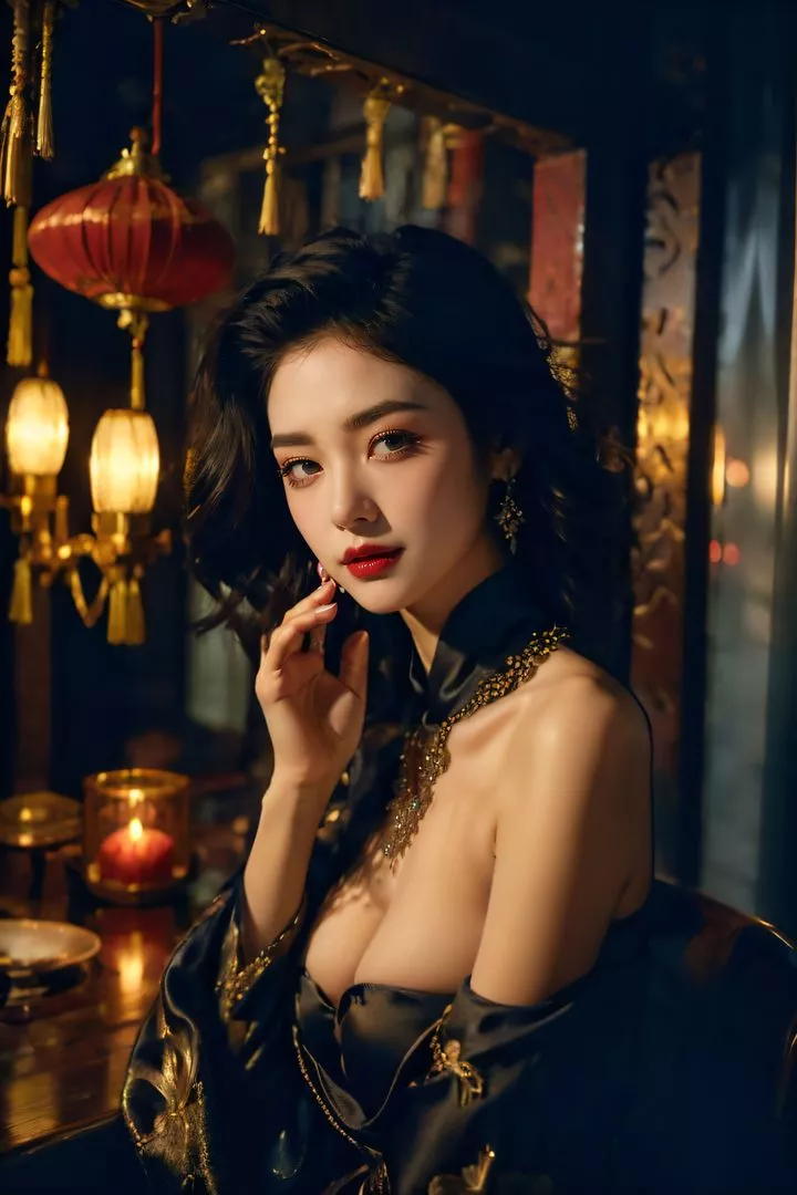 [AI绘画]极品身材_巨乳.黑丝-第11话-最终话 - 图片 64