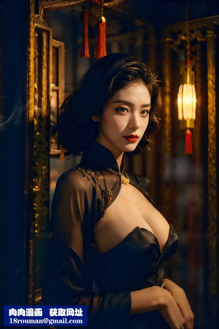 [AI绘画]极品身材_巨乳.黑丝第11话-最终话