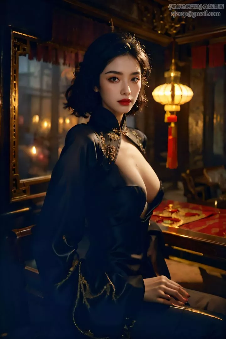 [AI绘画]极品身材_巨乳.黑丝-第11话-最终话 - 图片 81