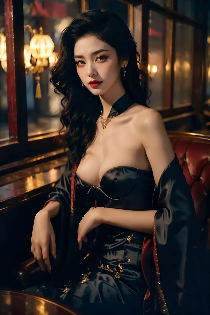 [AI绘画]极品身材_巨乳.黑丝-第11话-最终话 - 图片 82