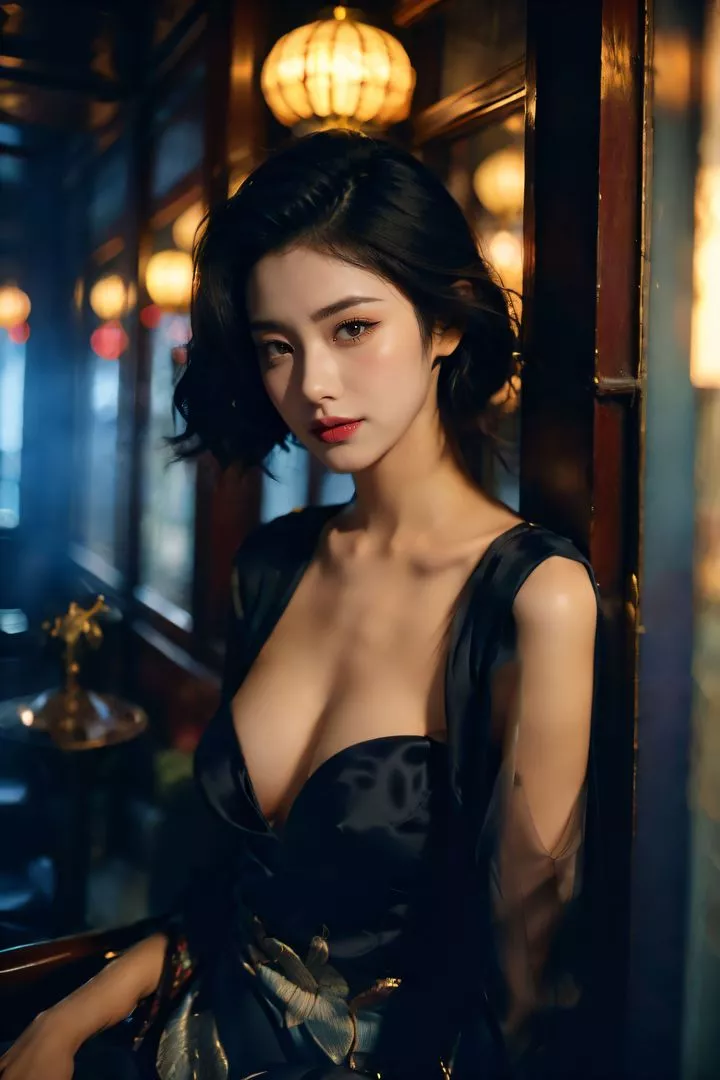 [AI绘画]极品身材_巨乳.黑丝-第11话-最终话 - 图片 92