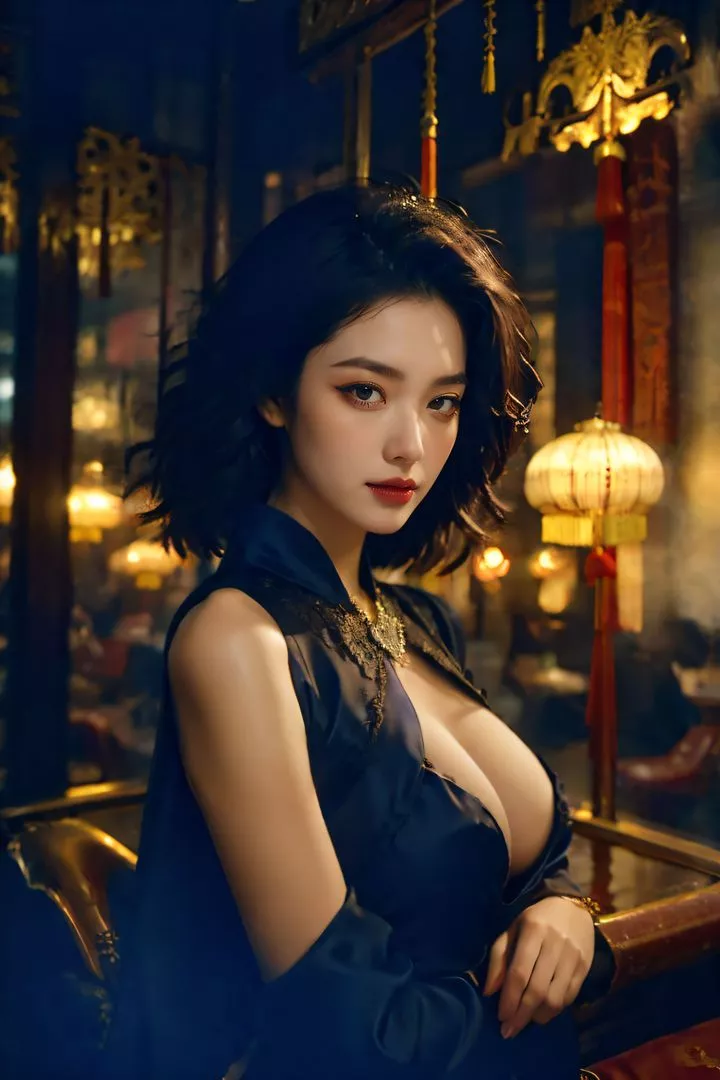 [AI绘画]极品身材_巨乳.黑丝-第11话-最终话 - 图片 97