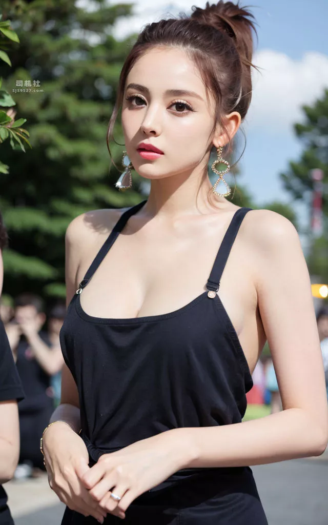 [AI真人模拟]写真.露出.巨乳.御姐-第04话 - 图片 5