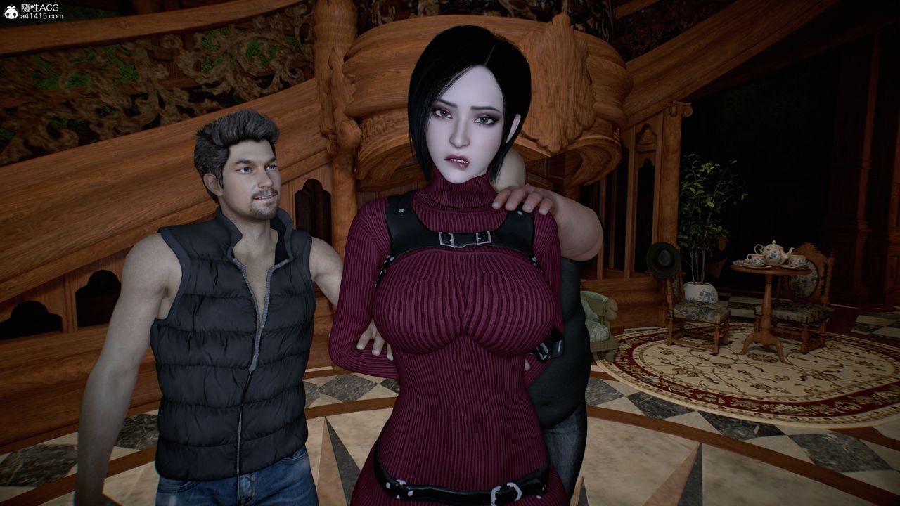 [3D]臭脚美母艷行记第04话