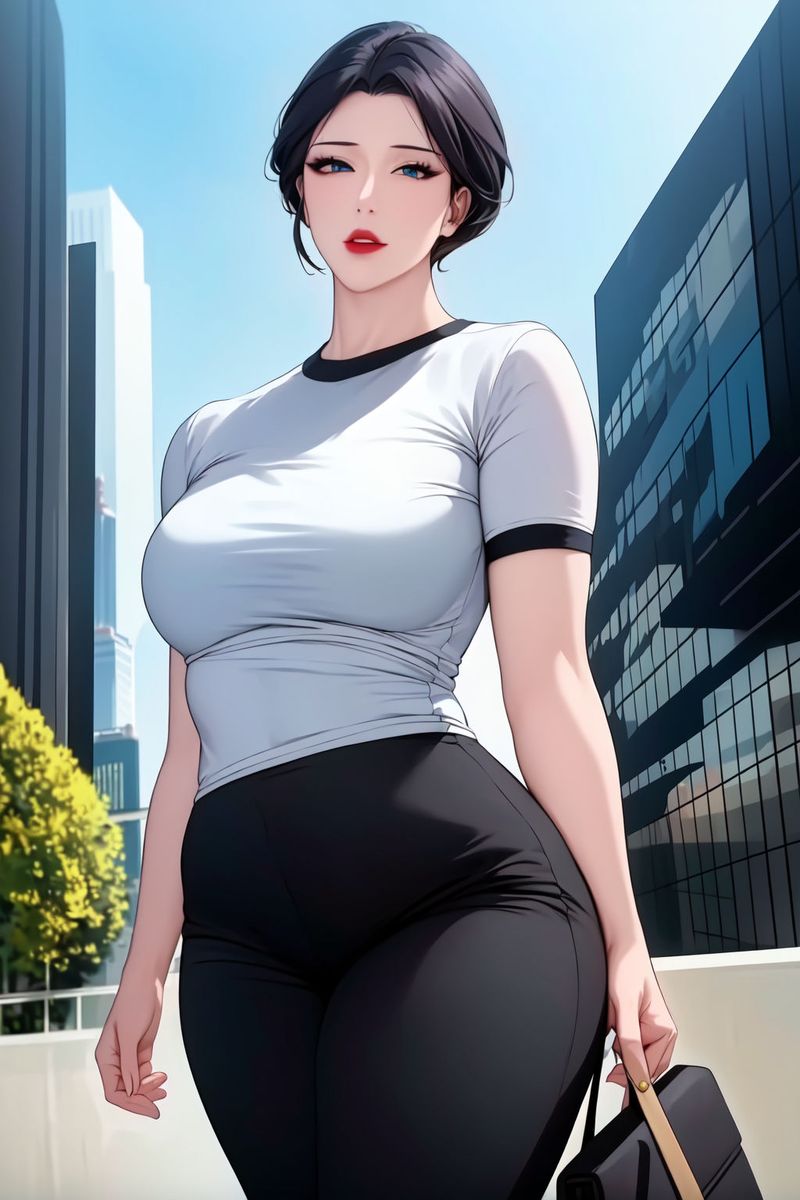 [AI绘画]美人母亲整合肉嫁高柳傢第01话