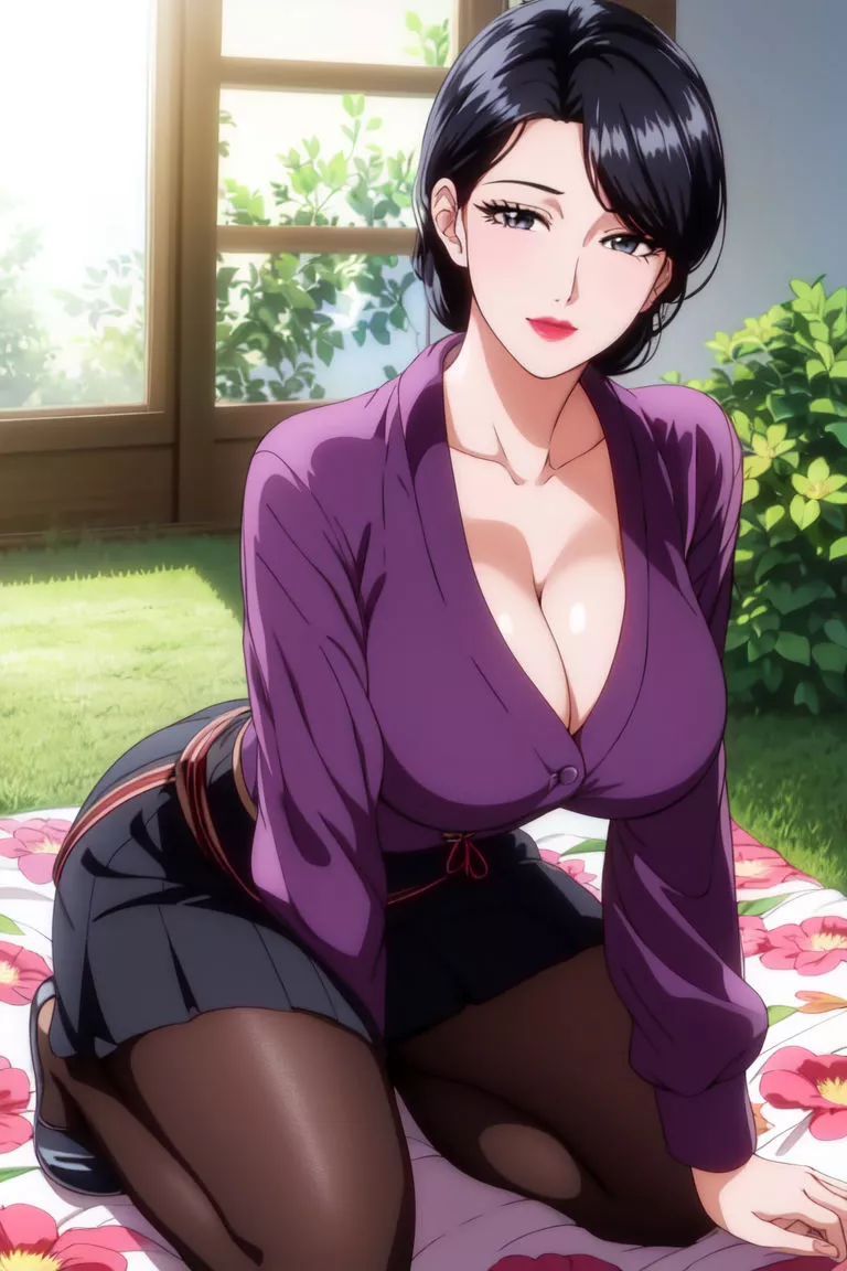 [AI绘画]美人母亲整合肉嫁高柳傢-第01話 - 图片 57