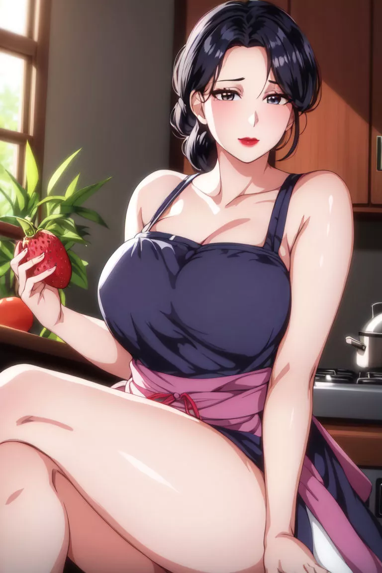 [AI繪畫]美人母親整合肉嫁高柳傢第01話