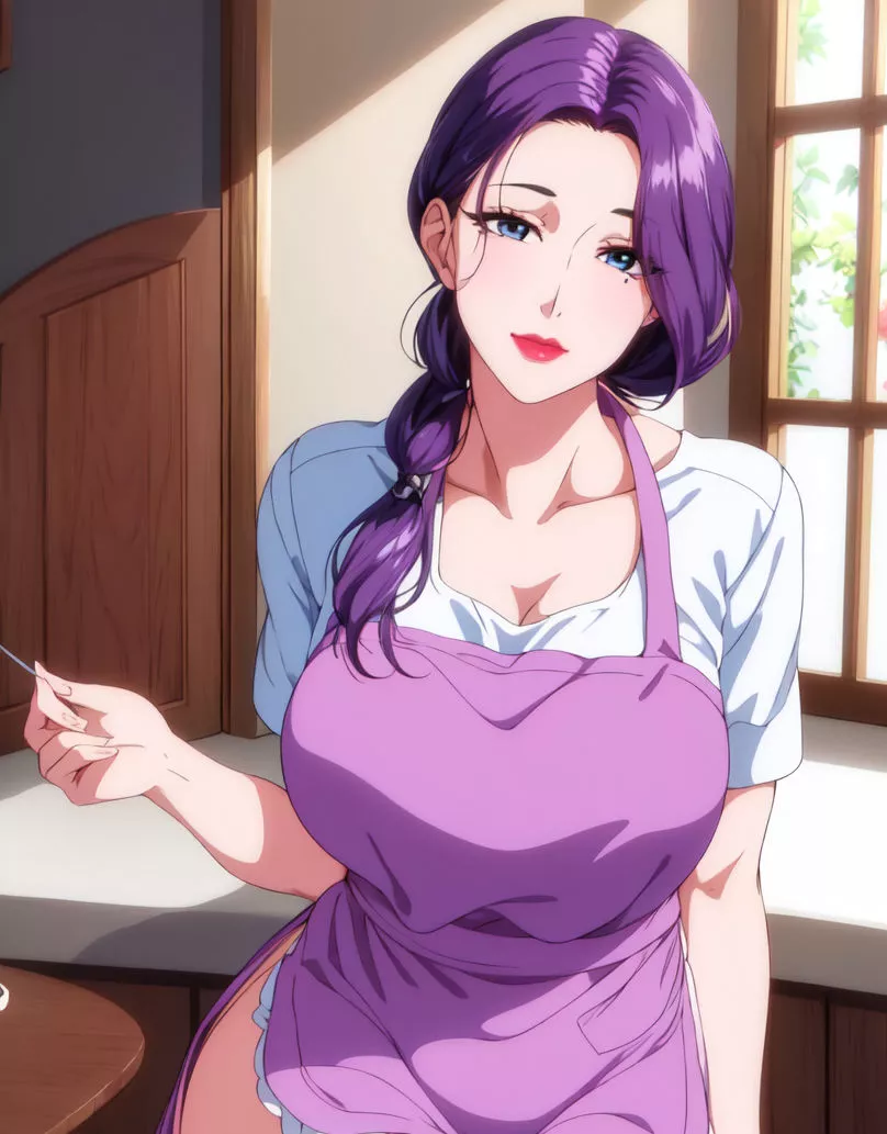 [AI繪畫]美人母親整合肉嫁高柳傢第01話