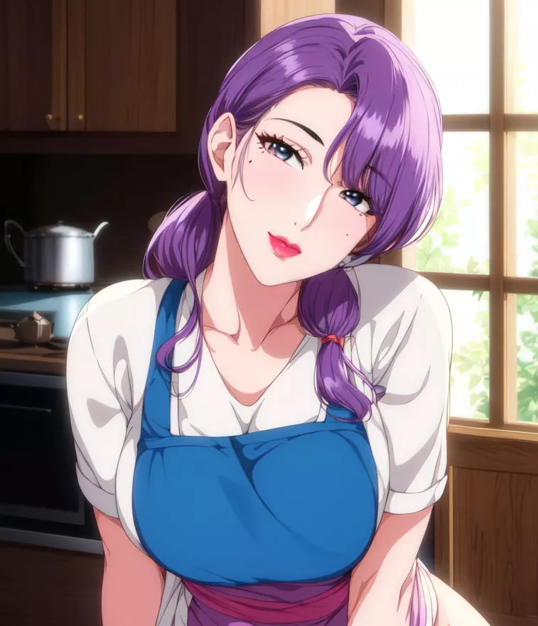 [AI繪畫]美人母親整合肉嫁高柳傢第01話