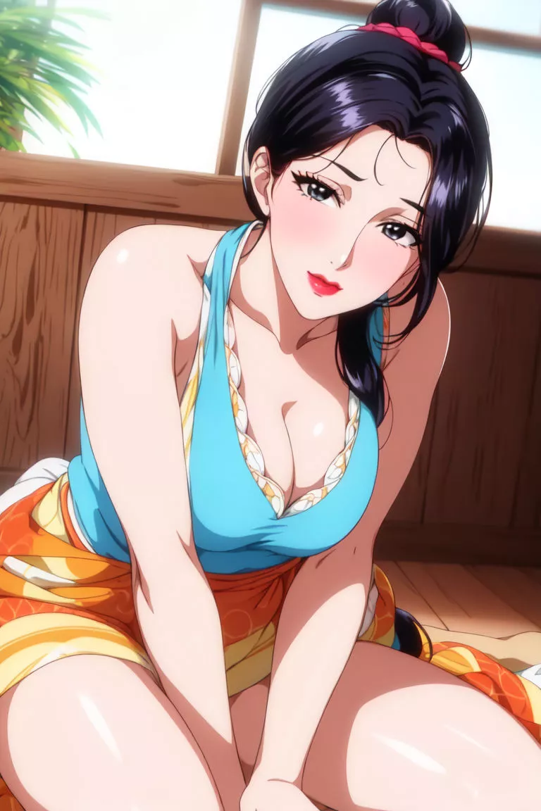 [AI绘画]美人母亲整合肉嫁高柳傢-第01話 - 图片 82