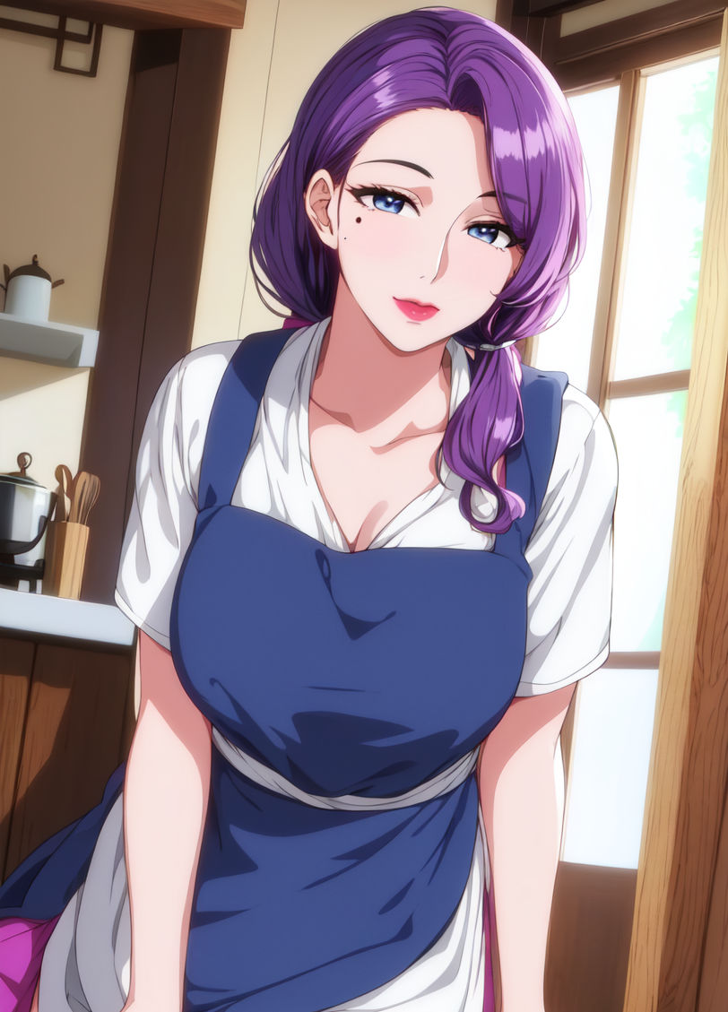 [AI绘画]美人母亲整合肉嫁高柳傢第01话