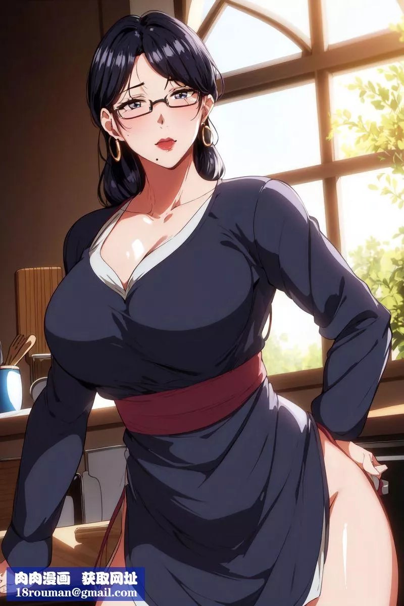 [AI繪畫]美人母親整合肉嫁高柳傢第01話
