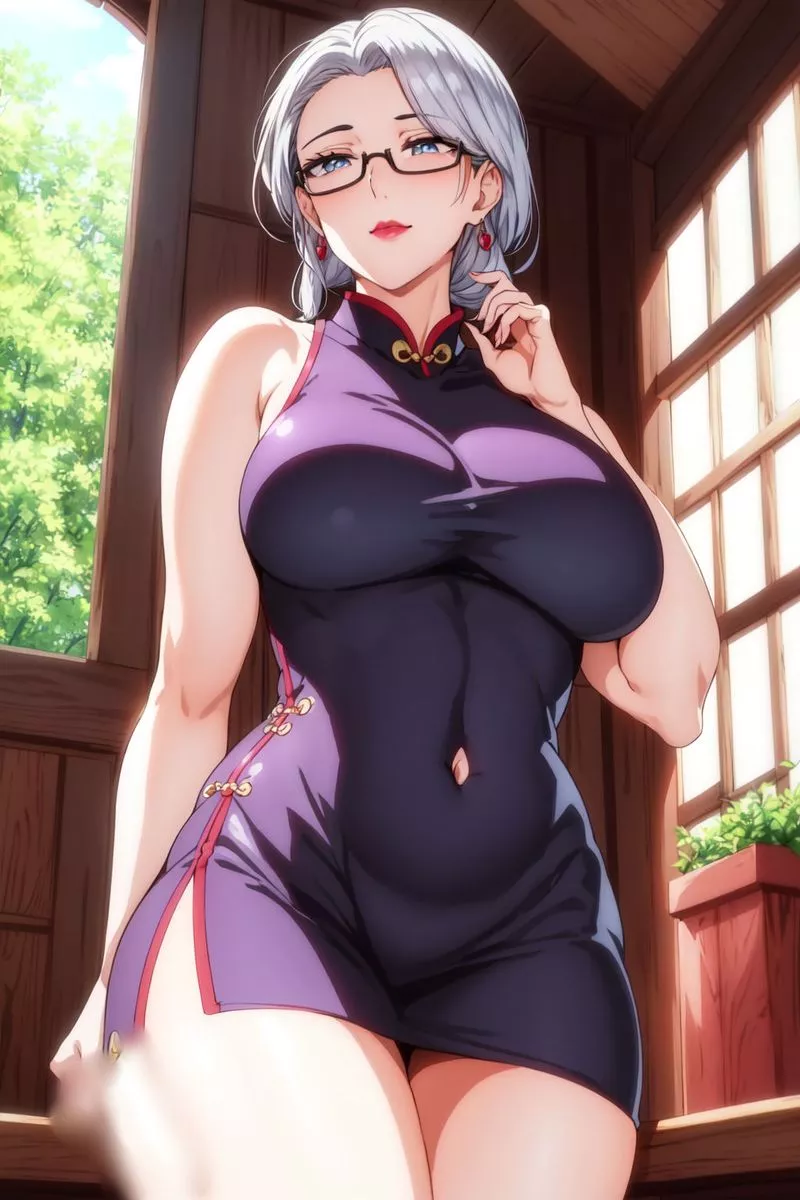 [AI繪畫]美人母親整合肉嫁高柳傢第03話