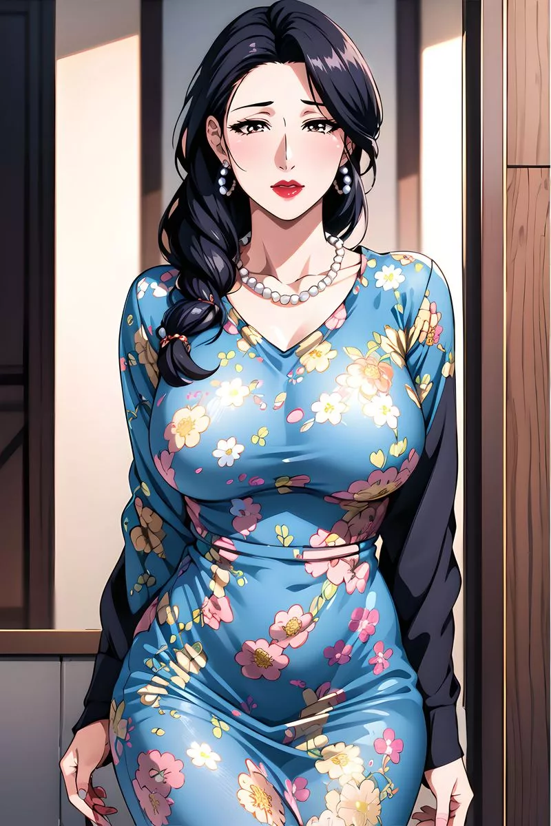 [AI绘画]美人母亲整合肉嫁高柳傢-第03話 - 图片 53