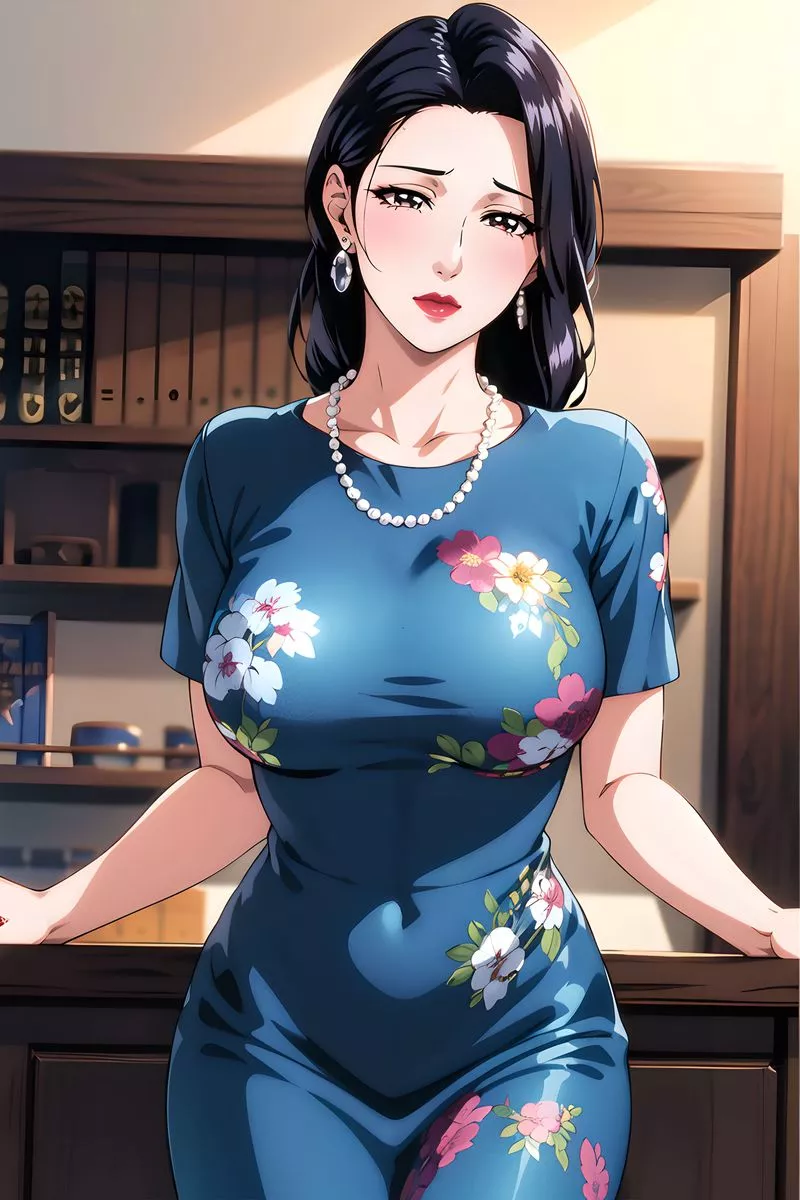 [AI绘画]美人母亲整合肉嫁高柳傢-第03話 - 图片 58