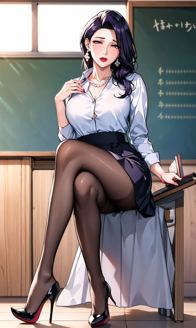 [AI绘画]美人母亲整合肉嫁高柳傢第04话