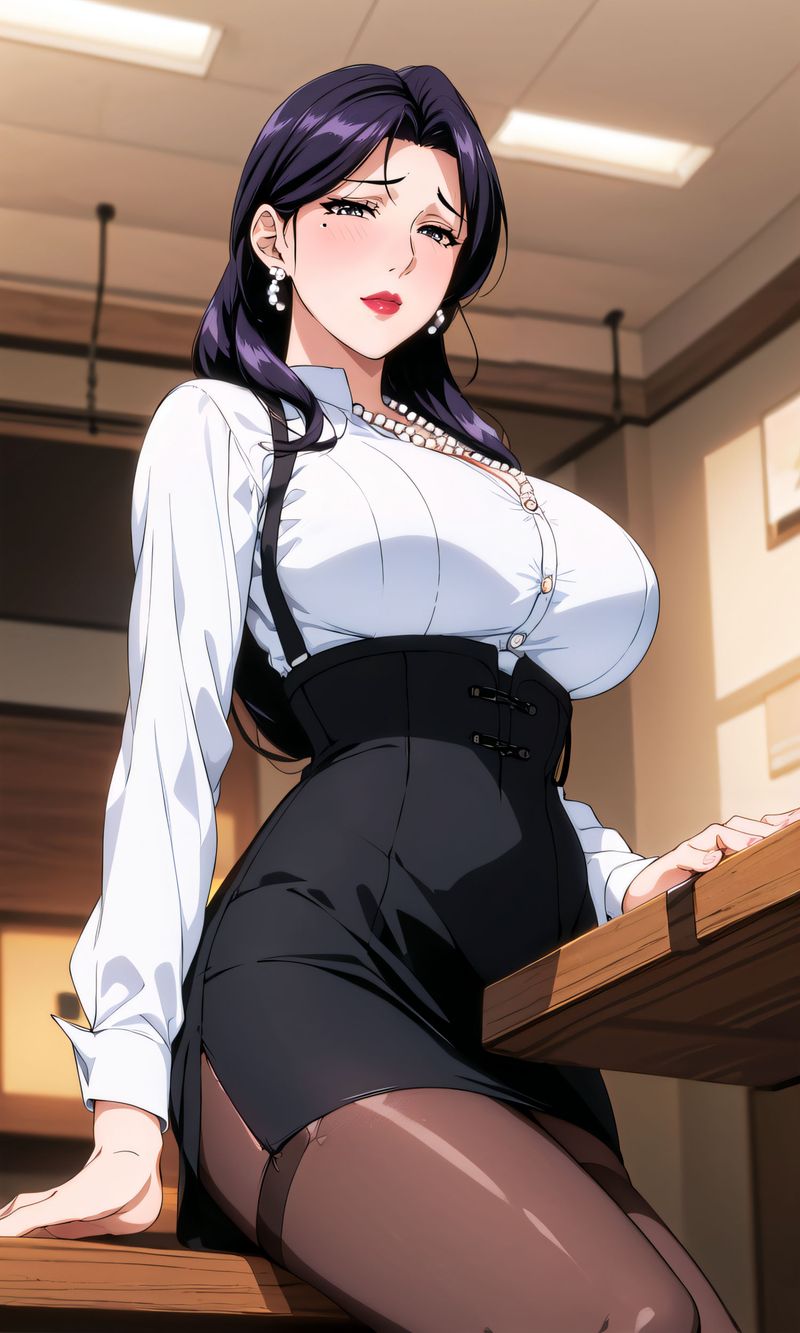 [AI绘画]美人母亲整合肉嫁高柳傢第04话