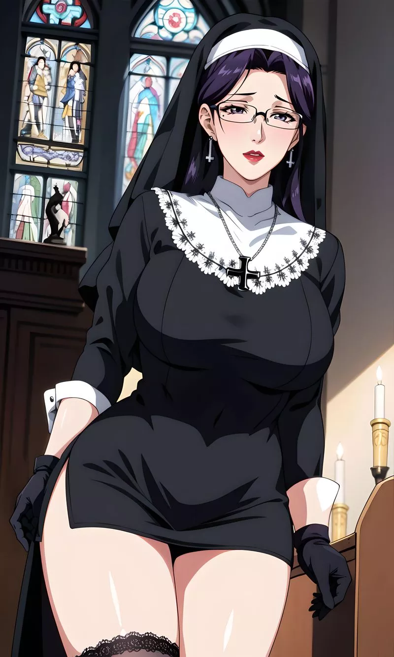 [AI繪畫]美人母親整合肉嫁高柳傢第04話
