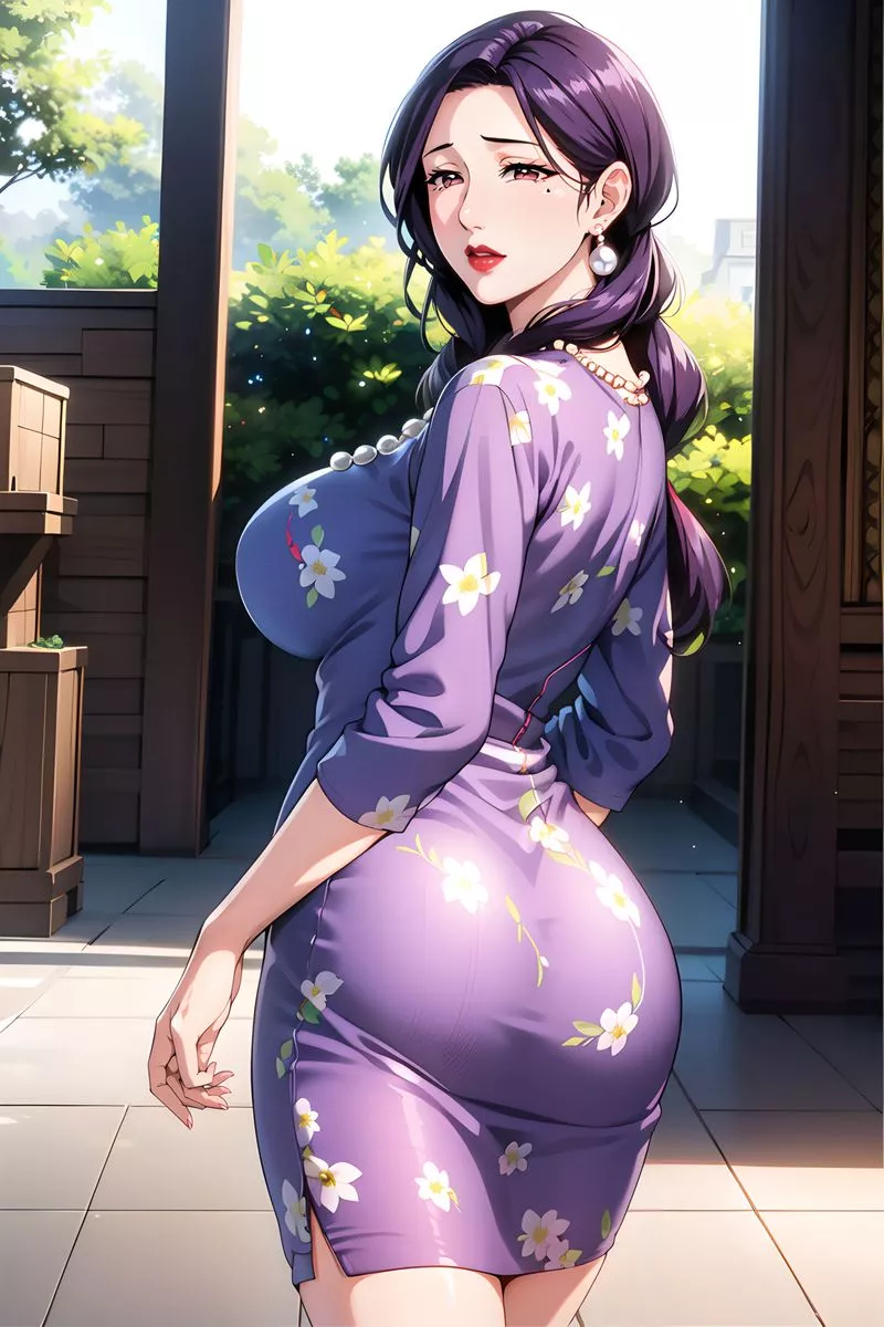 [AI绘画]美人母亲整合肉嫁高柳傢-第04話 - 图片 78