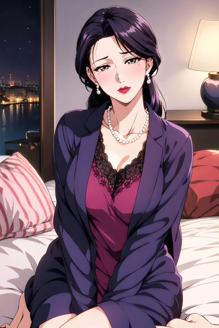 [AI繪畫]美人母親整合肉嫁高柳傢第04話