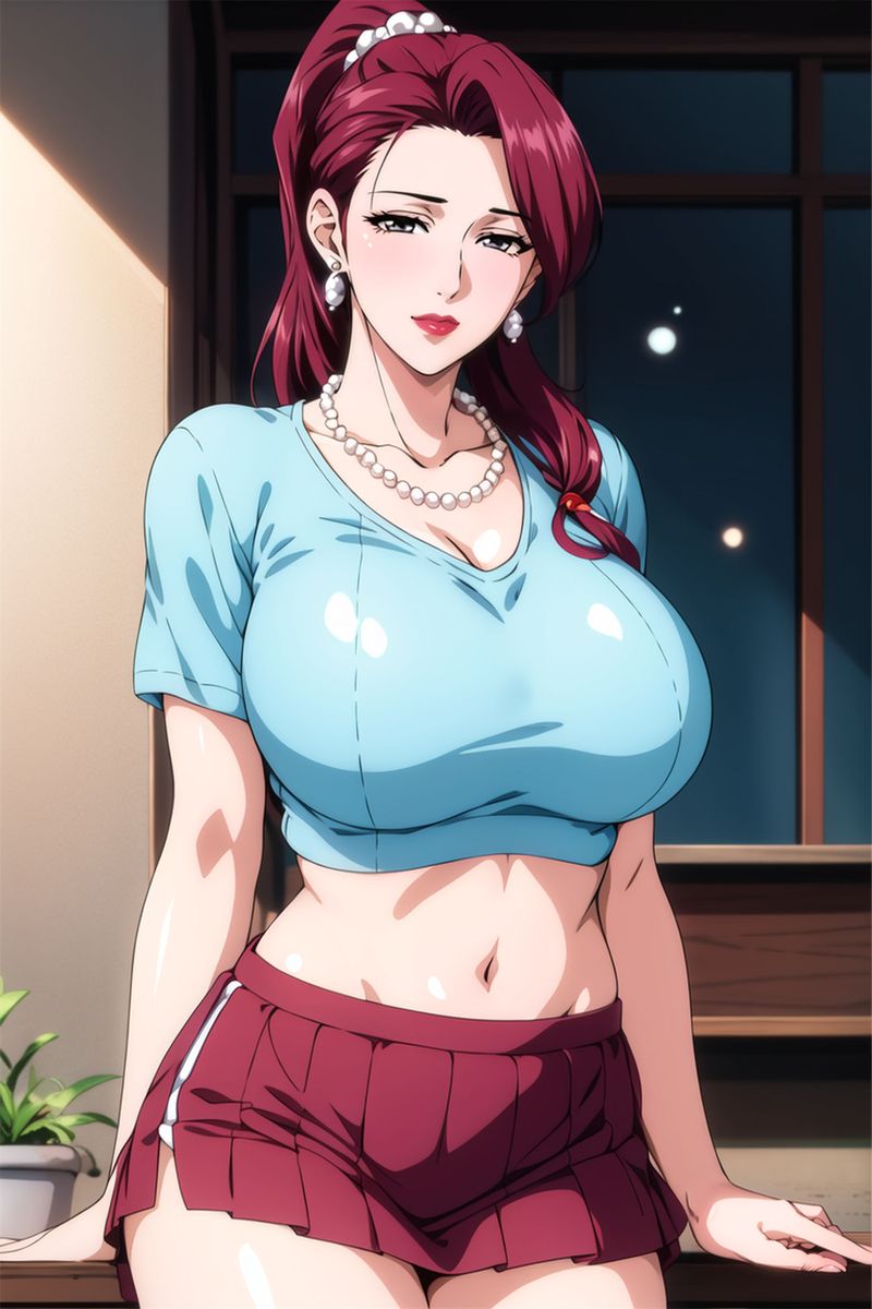 [AI绘画]美人母亲整合肉嫁高柳傢第05话