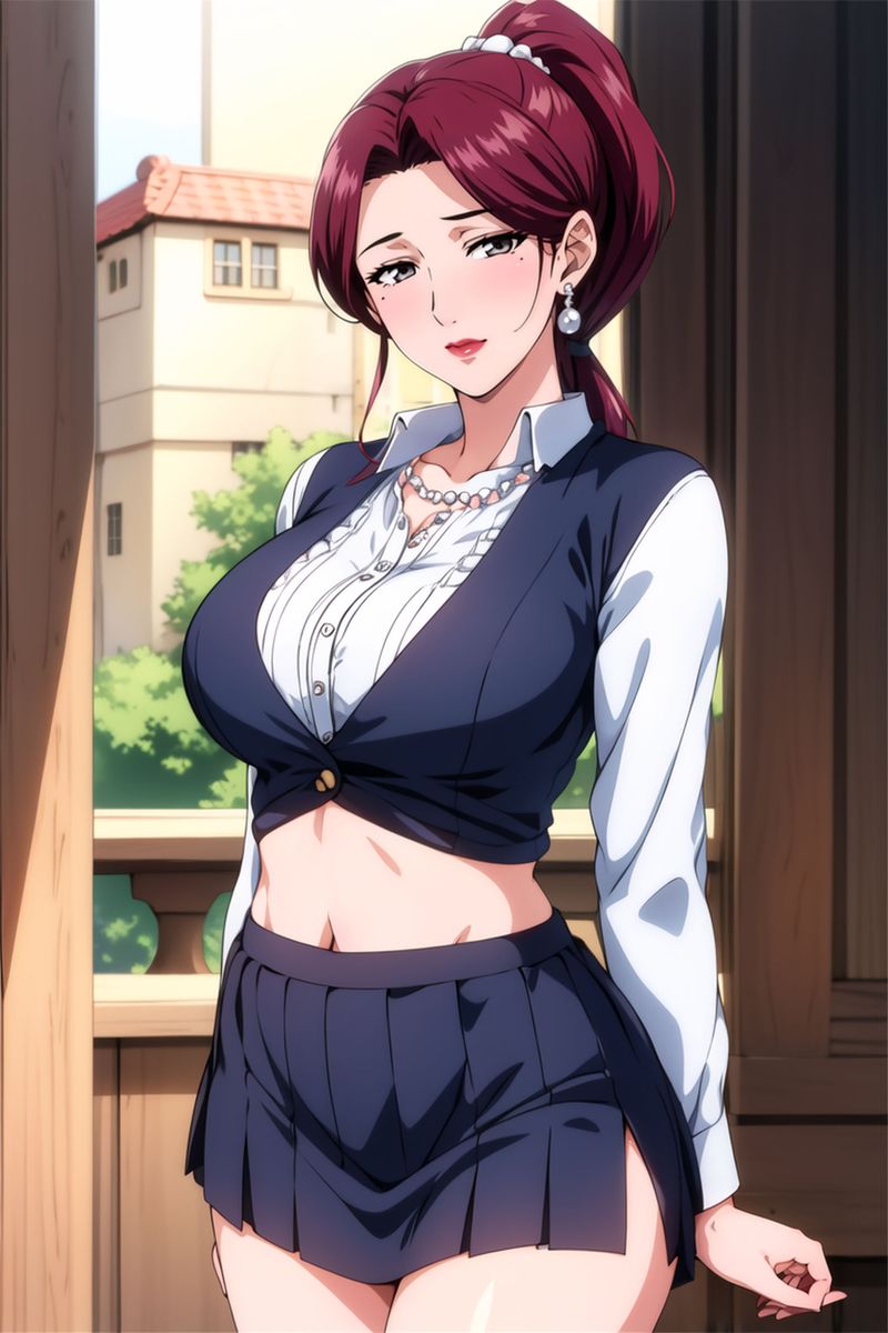 [AI绘画]美人母亲整合肉嫁高柳傢第05话