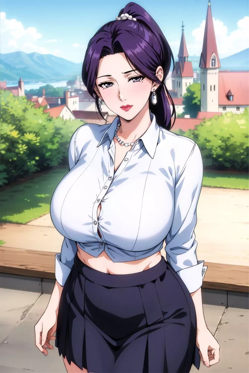[AI绘画]美人母亲整合肉嫁高柳傢-第05話 - 图片 7