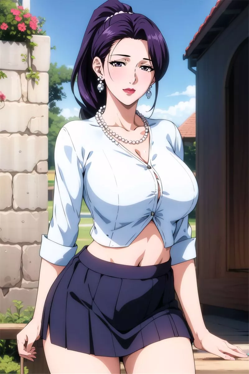 [AI繪畫]美人母親整合肉嫁高柳傢第05話