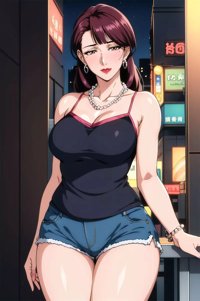 [AI绘画]美人母亲整合肉嫁高柳傢-第05話 - 图片 31