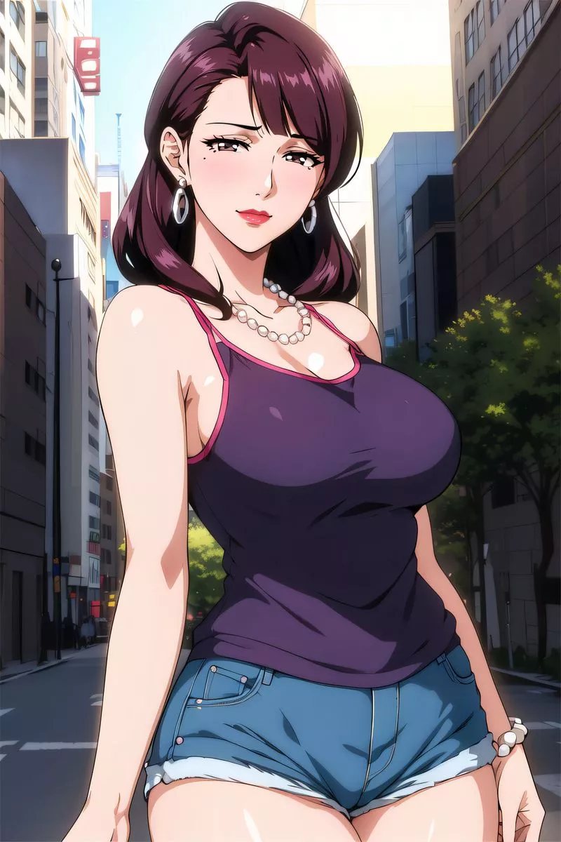 [AI繪畫]美人母親整合肉嫁高柳傢第05話