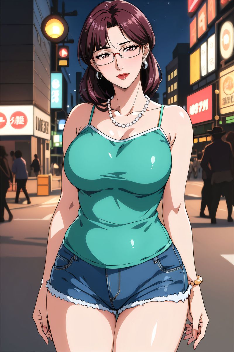 [AI绘画]美人母亲整合肉嫁高柳傢第05话