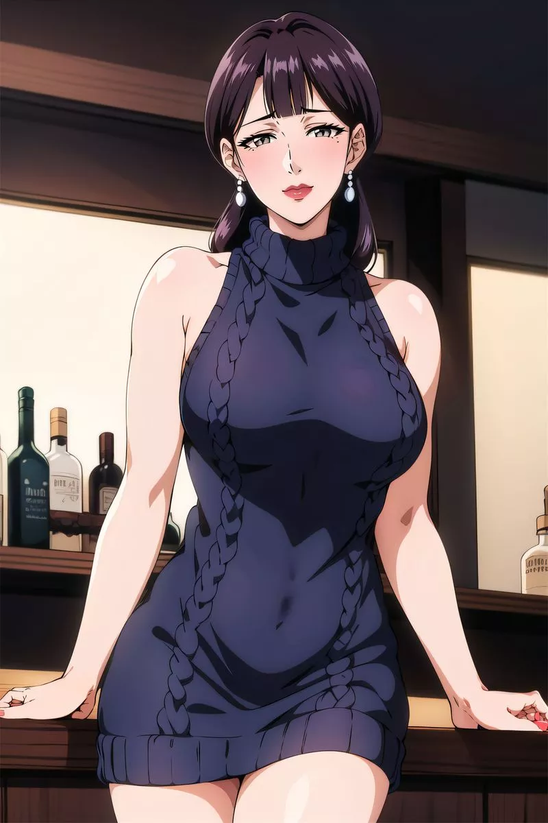 [AI繪畫]美人母親整合肉嫁高柳傢第05話