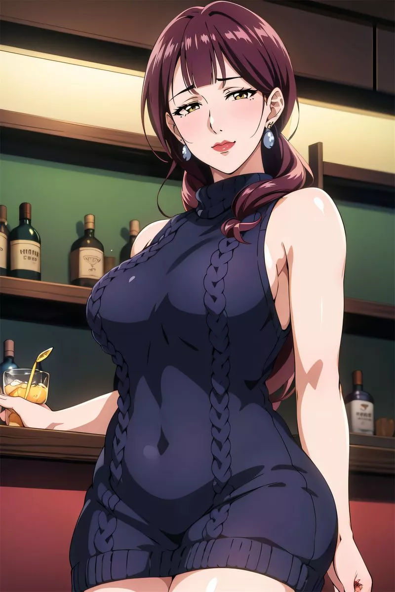 [AI繪畫]美人母親整合肉嫁高柳傢第05話
