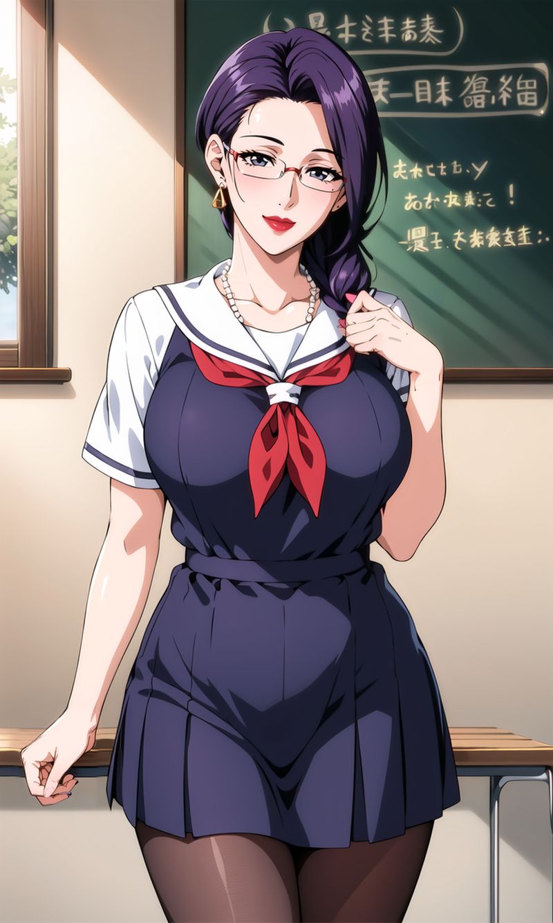 [AI绘画]美人母亲整合肉嫁高柳傢第05话