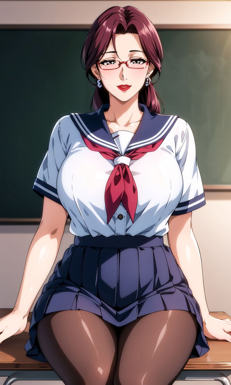 [AI绘画]美人母亲整合肉嫁高柳傢第05话