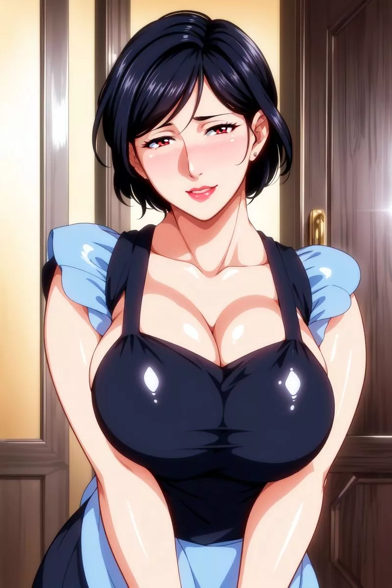 [AI繪畫]美人母親整合肉嫁高柳傢第06話