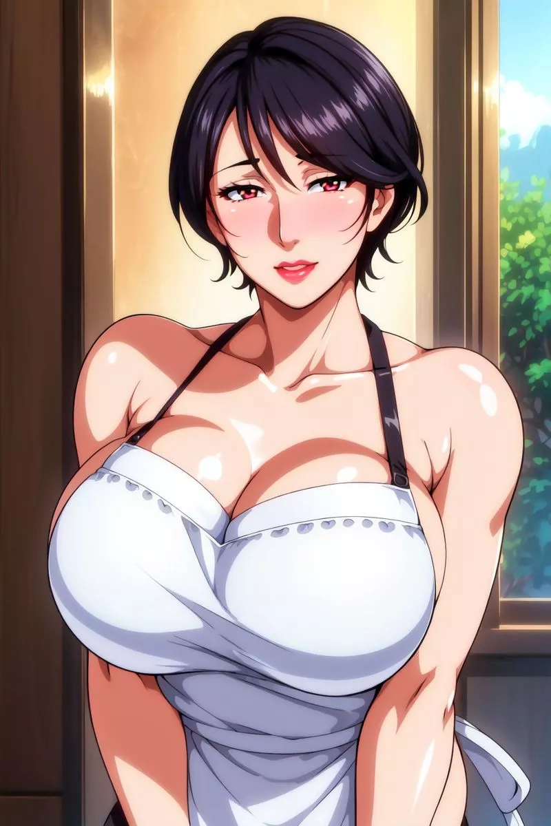 [AI繪畫]美人母親整合肉嫁高柳傢第06話