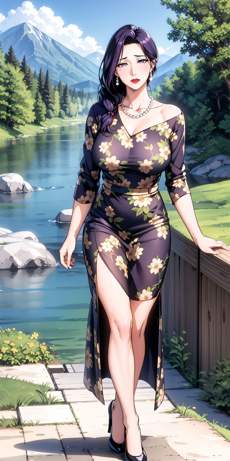 [AI绘画]美人母亲整合肉嫁高柳傢第06话